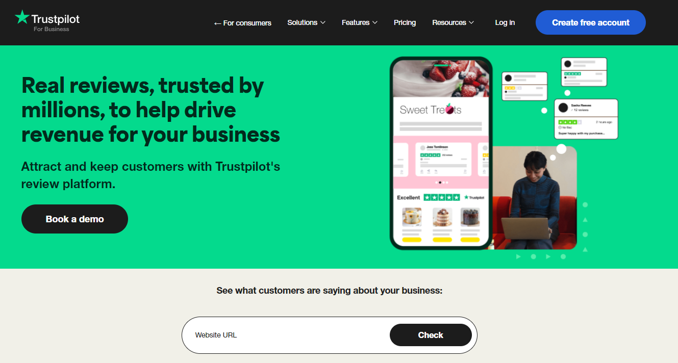创建 trustpilot 账户指南