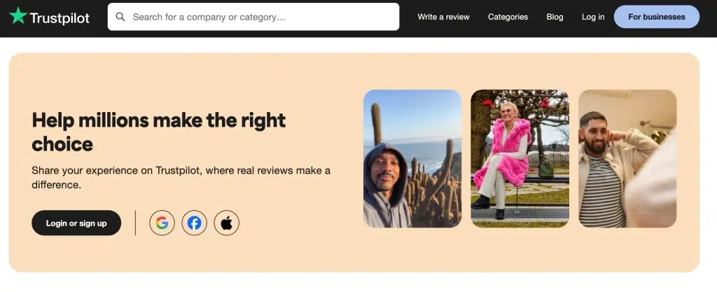 trustpilot Vs reviews io 简介